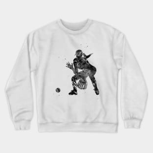 Girl softball Crewneck Sweatshirt